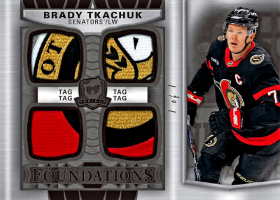 Foundations Quad Tag Brady Tkachuk MOCK UP