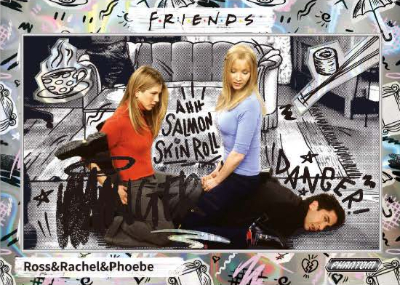 Graffiti Ross & Rachel & Phoebe MOCK UP