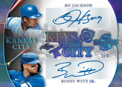 Keys to the City Bo Jackson, Bobby Witt Jr MOCK UP Keys to the City Bo Jackson, Bobby Witt Jr MOCK UP