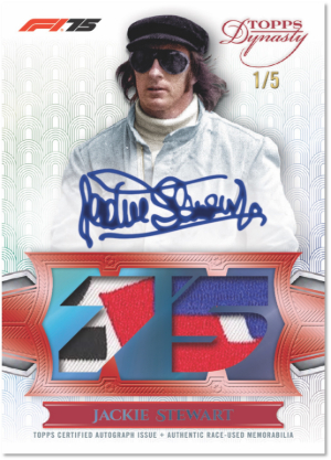 Legendary 75 Patch Auto Jackie Stewart MOCK UP
