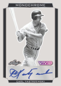 Monochrome Auto Carl Yastrzemski MOCK UP