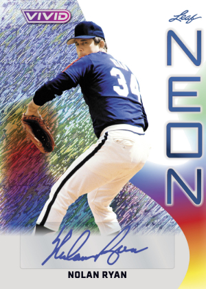 Neon Auto Nolan Ryan MOCK UP