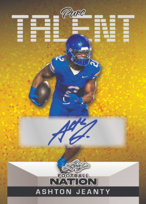 Pure Talent Auto Ashton Jeanty MOCK UP