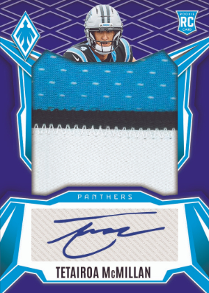 RPS Rookie Patch Auto Tetairoa McMillan MOCK UP