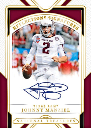 Reflections Signatures Johnny Manziel MOCK UP