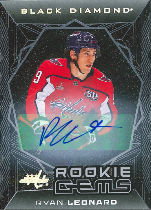 Rookie Gems Signatures Ryan Leonard MOCK UP