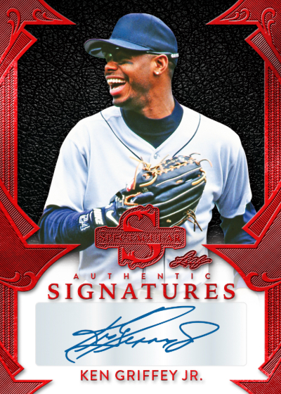 Spectacular Signatures Ken Griffey Jr MOCK UP Spectacular Signatures Ken Griffey Jr MOCK UP