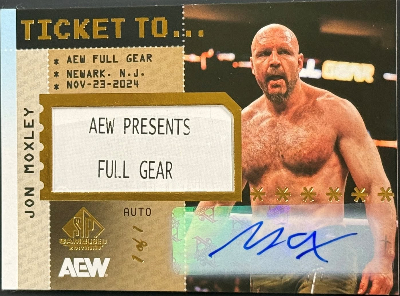 Ticket To…Autos Jon Moxley