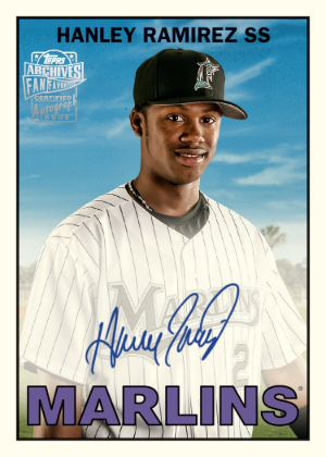 1967 Fan Favorite Auto Hanley Rmairez MOCK UP 1967 Fan Favorite Auto Hanley Rmairez MOCK UP