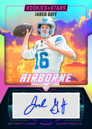 Airborne Signatures Jared Goff MOCK UP