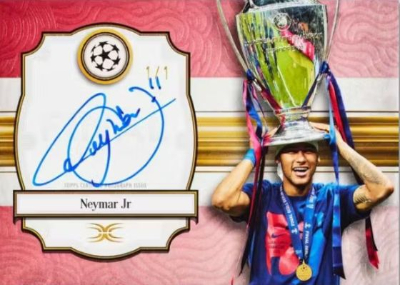 Definitive Historic Champions Auto Red Neymar Jr MOCK UP