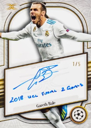 Definitive Moments Auto Collection Gareth Bale MOCK UP