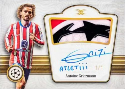 Definitive Starball Patch Auto Relics Antoine Griezmann MOCK UP