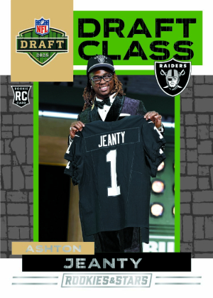 Draft Class Ashton Jeanty MOCK UP