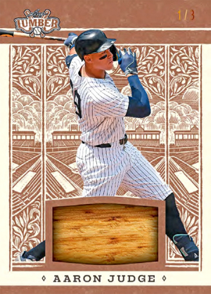 Game-Used Lumber Aaron Judge MOCK UP Game-Used Lumber Aaron Judge MOCK UP
