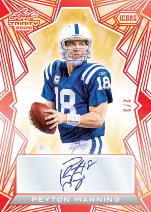 Icons Auto Red Peyton Manning MOCK UP