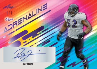 Pure Adrenaline Auto Ray Lewis MOCK UP