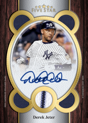 Quintuple Relic Auto Derek Jeter MOCK UP Quintuple Relic Auto Derek Jeter MOCK UP