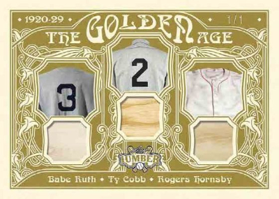 The Golden Age Babe Ruth, Ty Cobb, ROgers Hornsby MOCK UP The Golden Age Babe Ruth, Ty Cobb, ROgers Hornsby MOCK UP