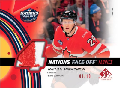 2025 4 Nations Face-Off Fabrics Nathan Mackinnon MOCK UP