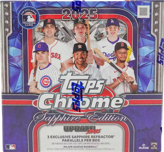 2025 Topps Chrome Sapphire Update Series Baseball
