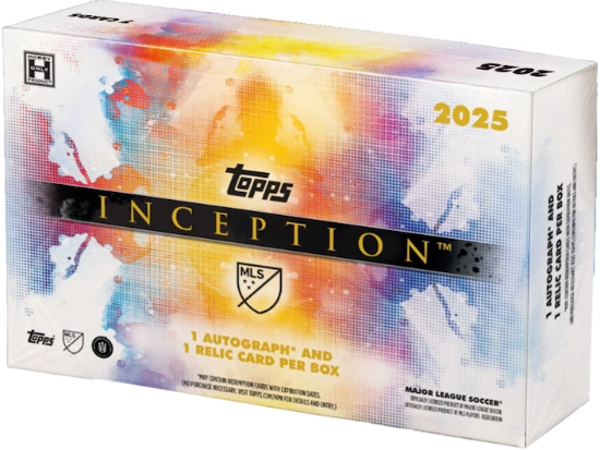 2025 Topps Inception MLS Soccer