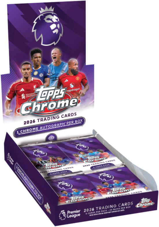 2026 Topps Chrome Premier League Soccer