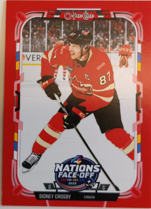 Base 4 Nations Face Off Sidney Crosby