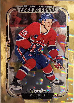Base Marquee Rookies Rainbow Gold Ivan Demidov