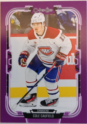 Base Purple Border Cole Caufield