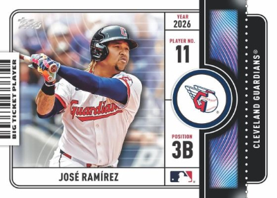 Big Ticket Players Jose Ramirez MOCK UP