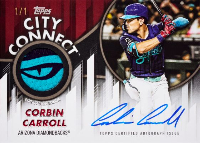 City Connect Swatch Collection Auto Relics Corbin Carroll MOCK UP