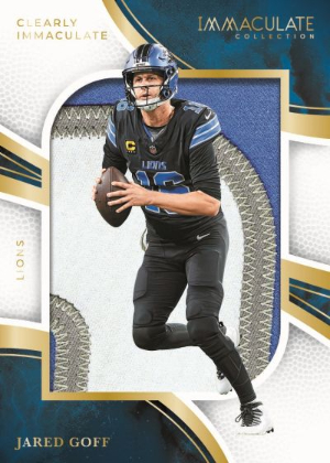 Clearly Immaculate Jerseys Prime Jared Goff MOCK UP