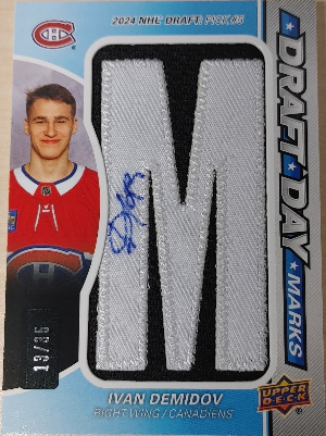 Draft Day Marks Ivan Demidov