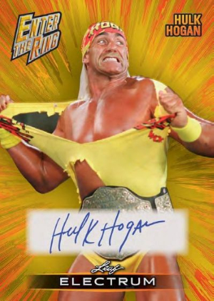 Enter the Ring Auto Hulk Hogan MOCK UP