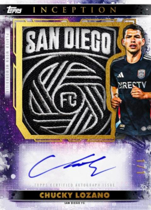 Inception Galactic Auto Patches Chucky Lozano