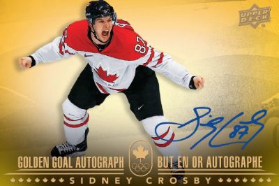 Golden Goal Auto Sidney Crosby MOCK UP