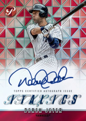 Italics Auto Derek Jeter MOCK UP