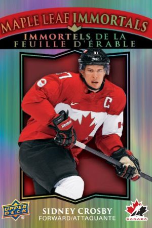 Maple Leaf Immortals Sidney Crosby MOCK UP