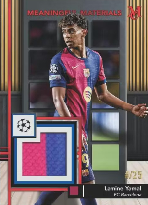 Meaningful Material Relics Ruby Lamine Yamal MOCK UP Meaningful Material Relics Ruby Lamine Yamal MOCK UP