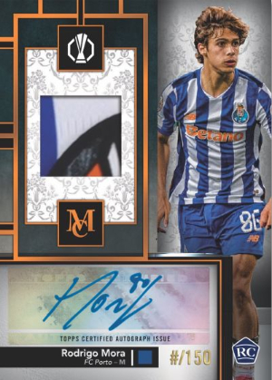 Autograph Relics Rodrigo Mora MOCK UP Autograph Relics Rodrigo Mora MOCK UP