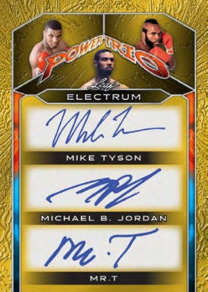 Power Trio Auto Mike Tyson, Michael B Jordan, Mr T MOCK UP