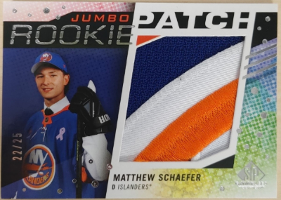 Rookie Jumbo Patch Matthew Schaefer