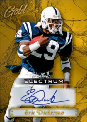 Silver and Gold Back Auto Eric Dickerson MOCK UP