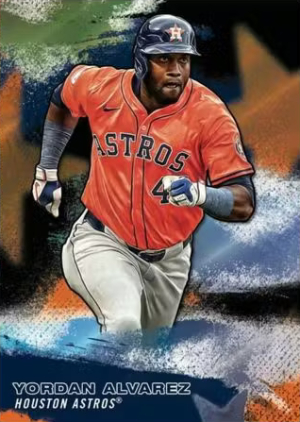 Stars of the MLB Jordan Alvarez MOCK UP