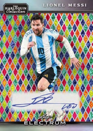 The Harlequin Collection Auto Lionel Messi MOCK UP