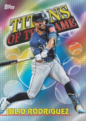 Titans of the Game Julio Rodriguez MOCK UP