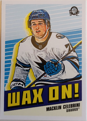 Wax On! Macklin Celebrini