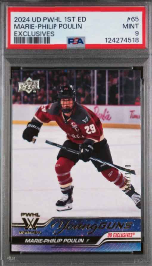 2024 UD PWHL 1st Edition Marie-Philip Poulin Young Guns Exclusive