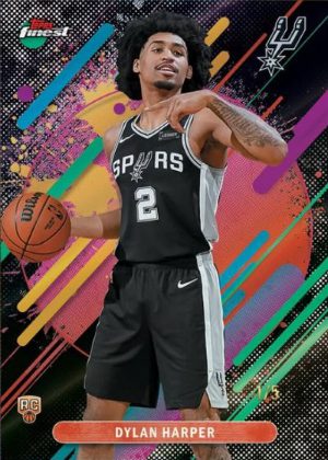 2025-26 Topps Finest NBA Basketball Base Rare Dylan Harper MOCK UP